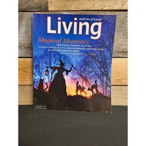 VTG Martha Stewart Living - October 2005, Halloween - Recipe Card Intact